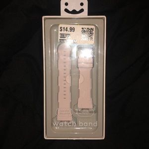Pink FitBit Versa band